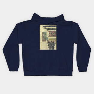 Five Orders of Architecture by Vignola Kids Hoodie